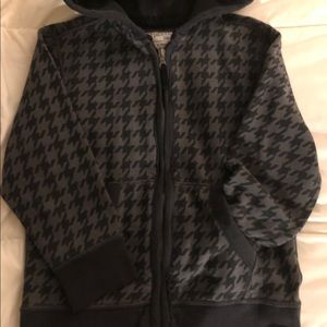 Boy’s Children’s Place Gray & Black Hoodie, M(7/8)